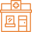 Fully stocked pharmacy within the hospital premises