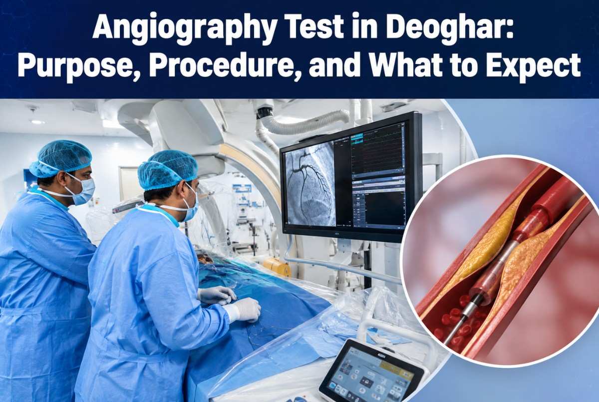 Angiography Test in Deoghar: Purpose, Procedure, and What to Expect