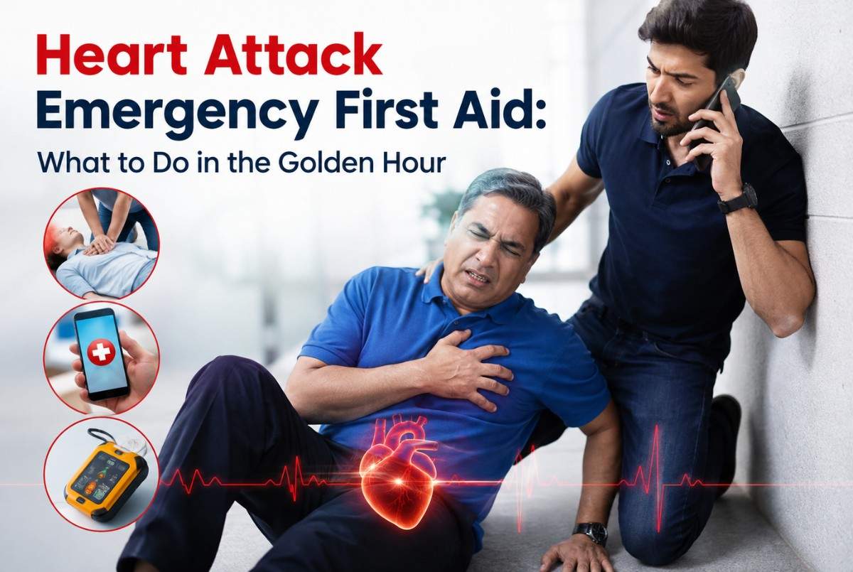 Heart Attack Emergency First Aid: What to Do in the Golden Hour